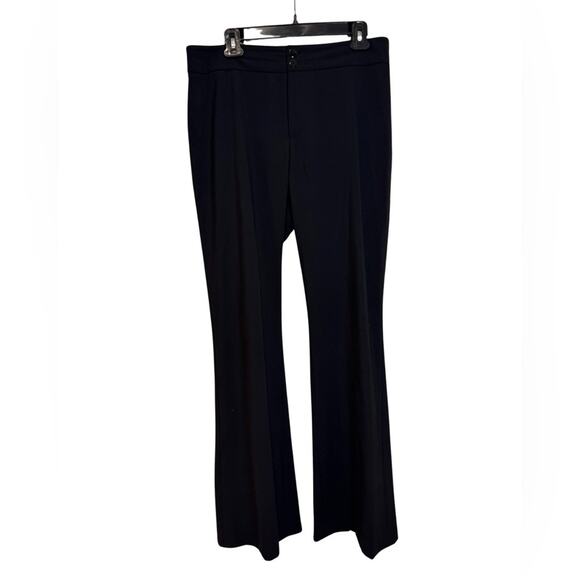 Womyn Back Slit Black Pant Midrise Women's Size 10‎ - Picture 1 of 6